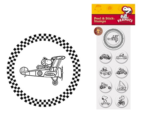 PSA Peel & Stick Packs - Peanuts Flying Ace-PSA Essentials, Stamps, gifts, Peanuts