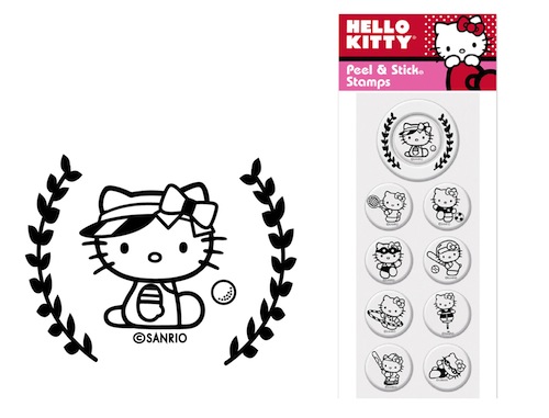 PSA Peel & Stick Packs - HK Tee Time-PSA Essentials, Stamps, gifts, hello kitty