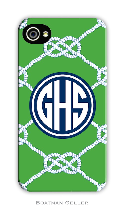BG Cell Phone Cover - Nautical Knot Kelly-gifts, boatman geller, cell phone cover