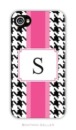 BG Cell Phone Cover - Alex Houndstooth Black-gifts, boatman geller, cell phone cover