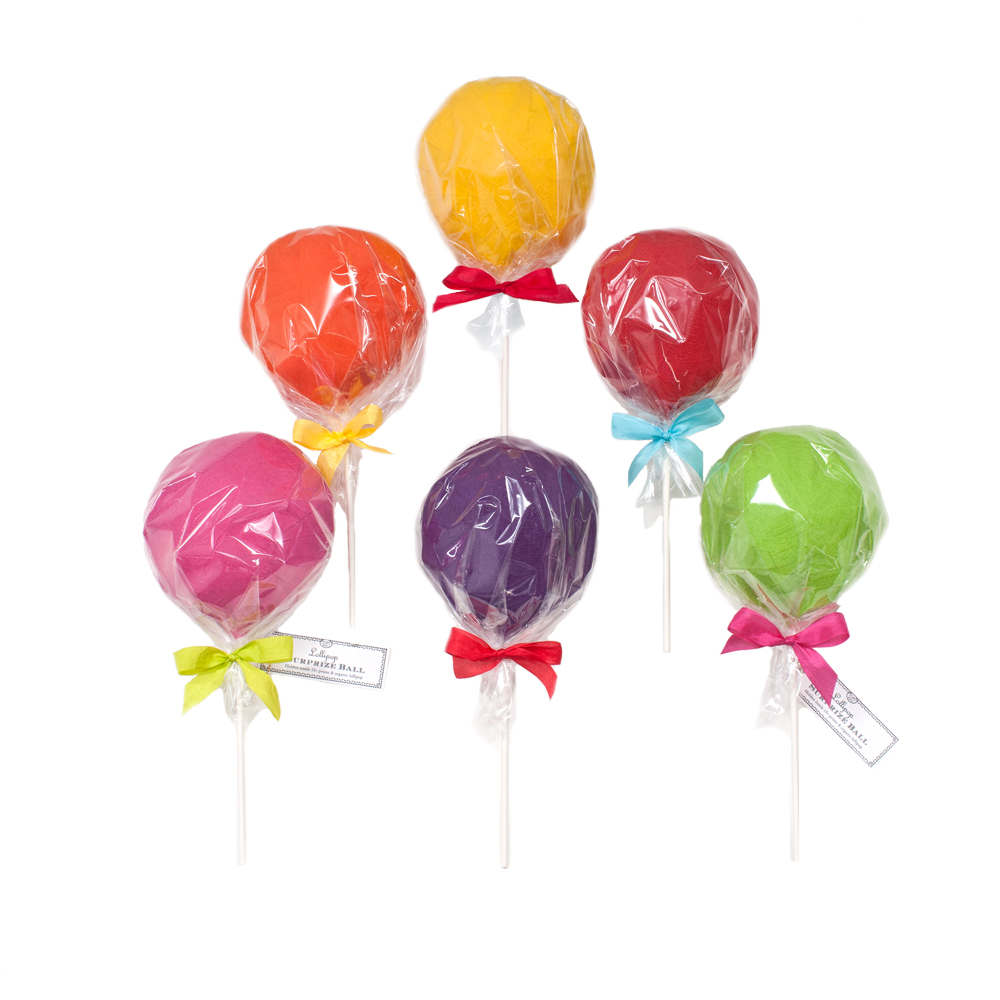 Tops Malibu Deluxe Lollipop Surprise Ball-gifts, birthday, tops malibu, party